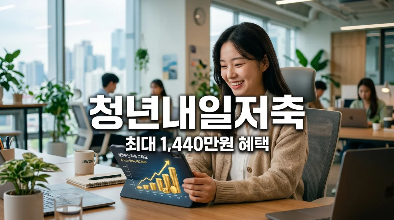 2026 청년내일저축계좌 조건 신청 기간 혜택 총정리: 최대 1,440만원 받는 법