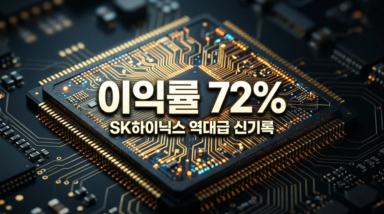 SK하이닉스 영업이익률 72% 경신! AI가 만든 역대급 실적 분석