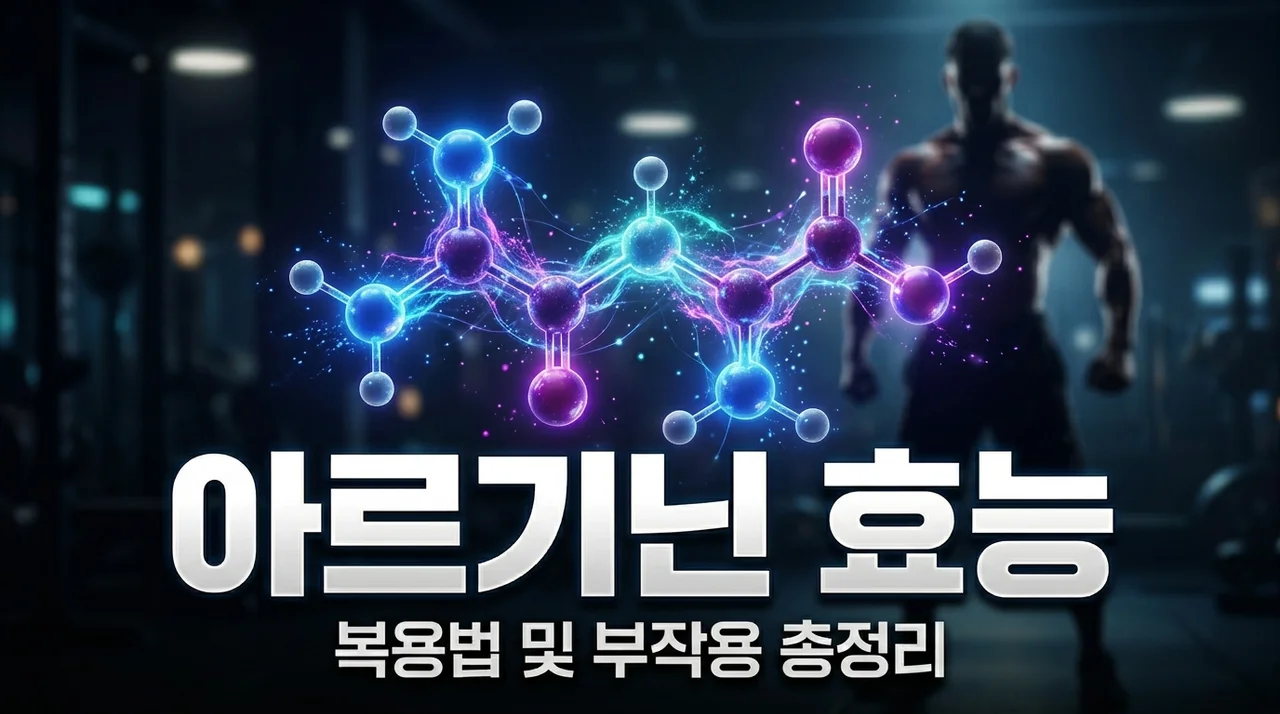 아르기닌 효능 총정리: 효과 높이는 복용법과 부작용 완벽 가이드