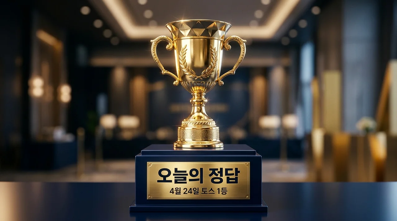 두근두근 1등 4월 24일 토스 정답 공개! 당첨 확률 높이는 비법