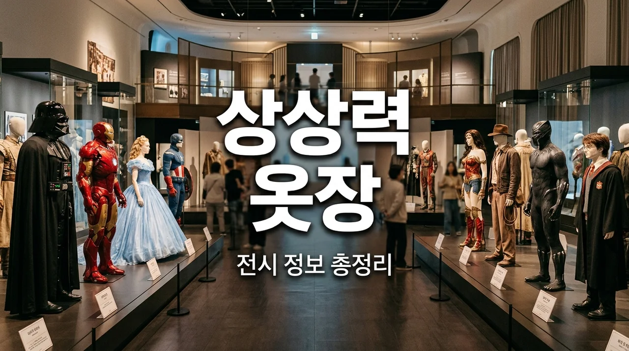상상력 옷장 전시 총정리: 이랜드뮤지엄 마곡 원그로브 일정 및 예매 팁