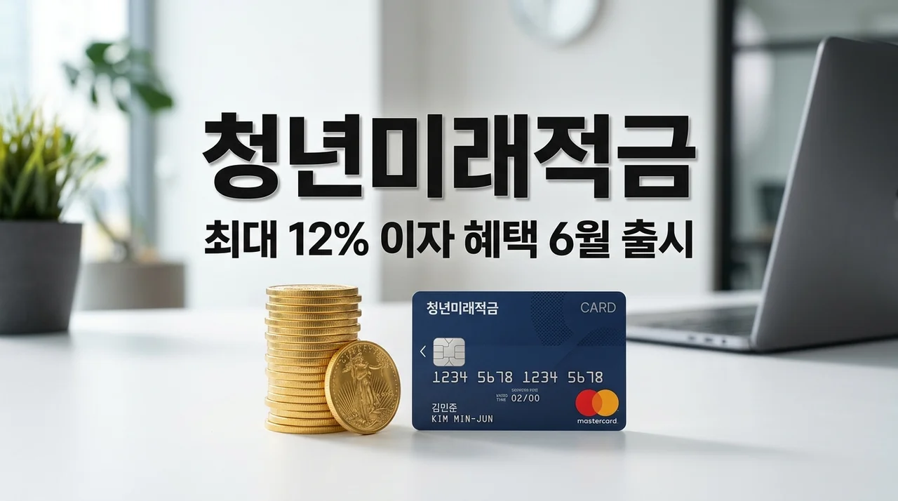 청년미래적금 6월 출시! 최대 12% 이자 혜택 및 신청 조건 총정리