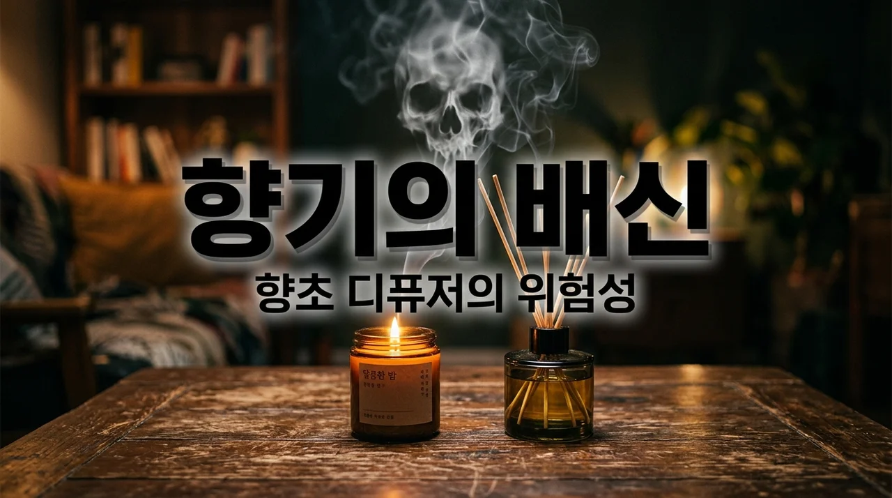 향초 디퓨저 위험성, 장기 노출이 호흡기에 치명적인 이유와 안전 수칙