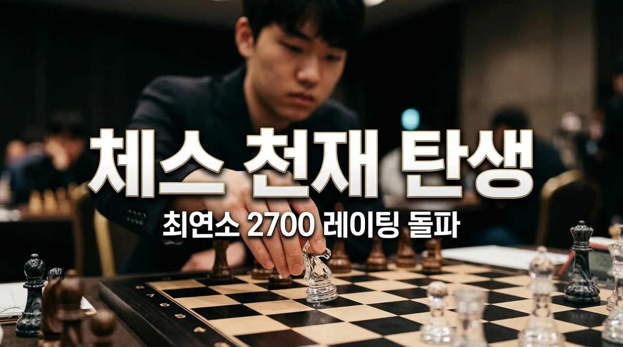 최연소 2700 체스 신동 기록 경신! 구케시와 인도 천재들의 시대