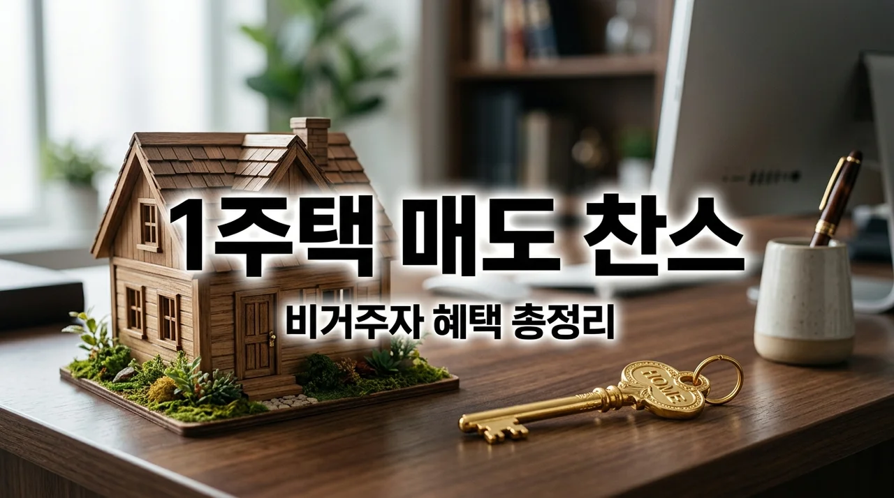 비거주 1주택자 5월 이후 매도 허용 검토, 양도세 비과세 혜택 총정리