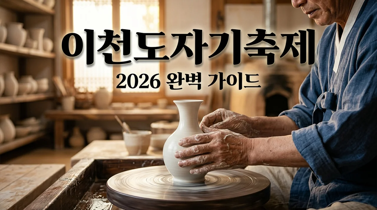 2026 이천도자기축제 총정리: 일정, 가수 라인업, 주차 꿀팁까지
