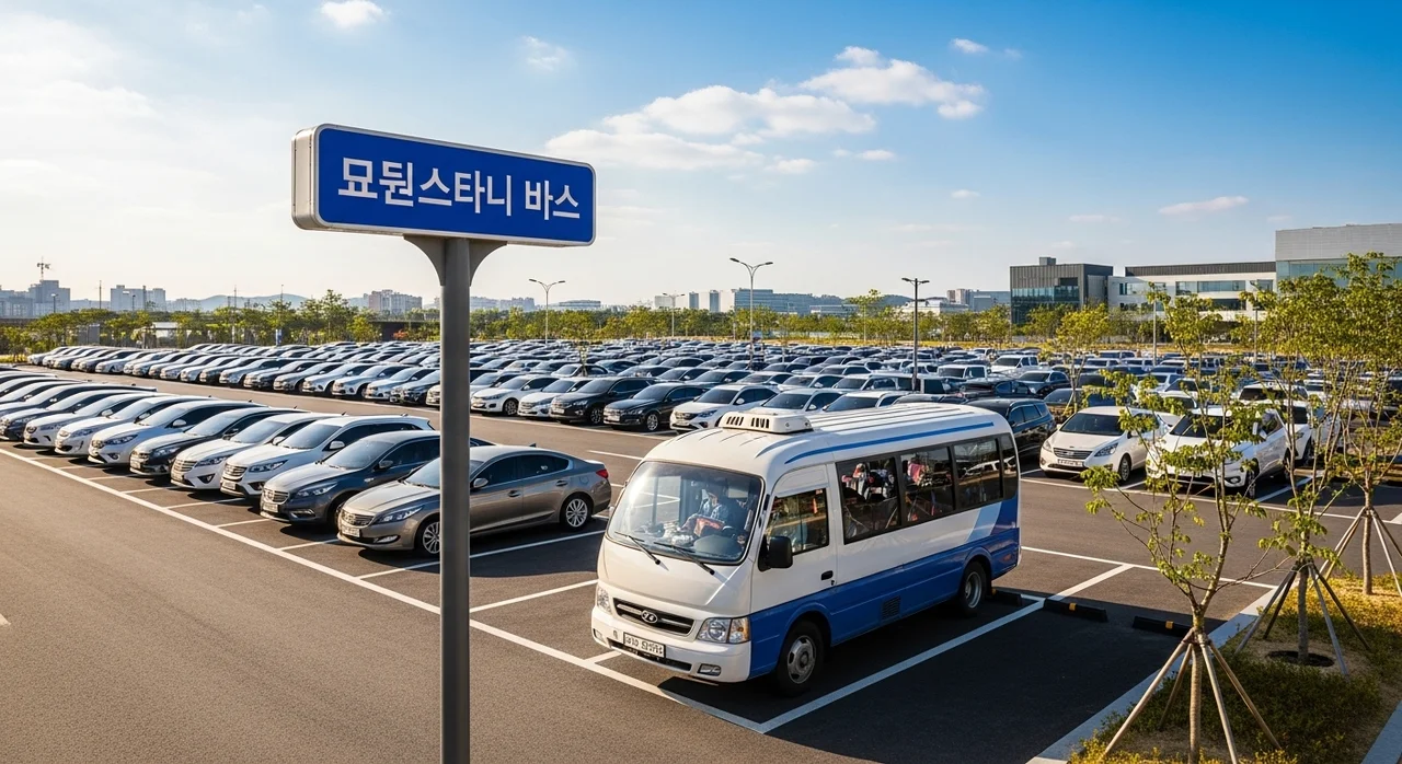 주차 및 무료 셔틀버스 이용 가이드