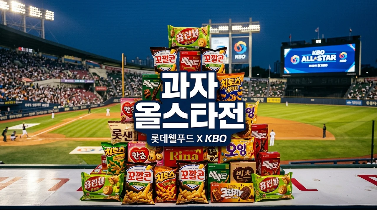 롯데웰푸드 KBO 과자 올스타전 출시! 한정판 굿즈와 라인업 총정리