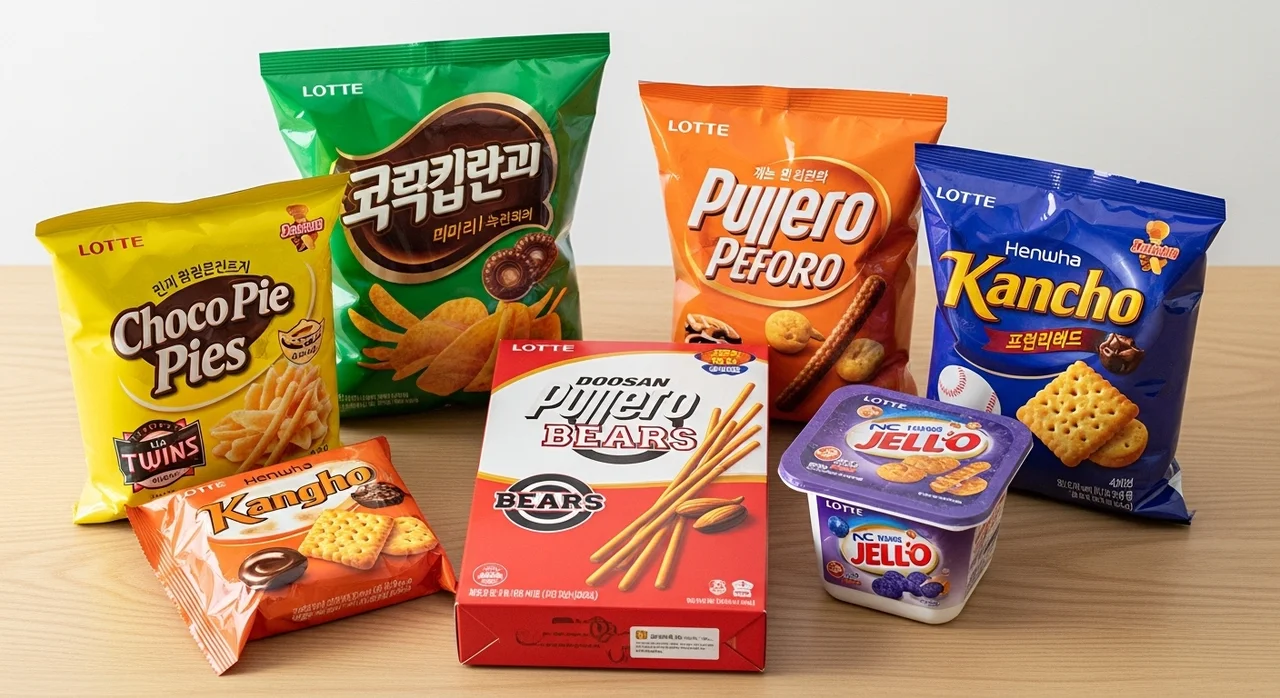 구단별 맞춤 디자인! 과자 올스타전 라인업 공개
