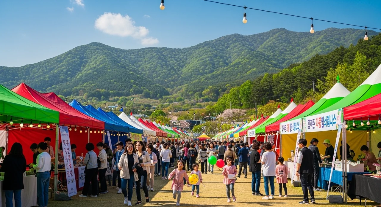 봄의 향기를 찾는 여정, 양평 산나물 축제에 오신 것을 환영해요!