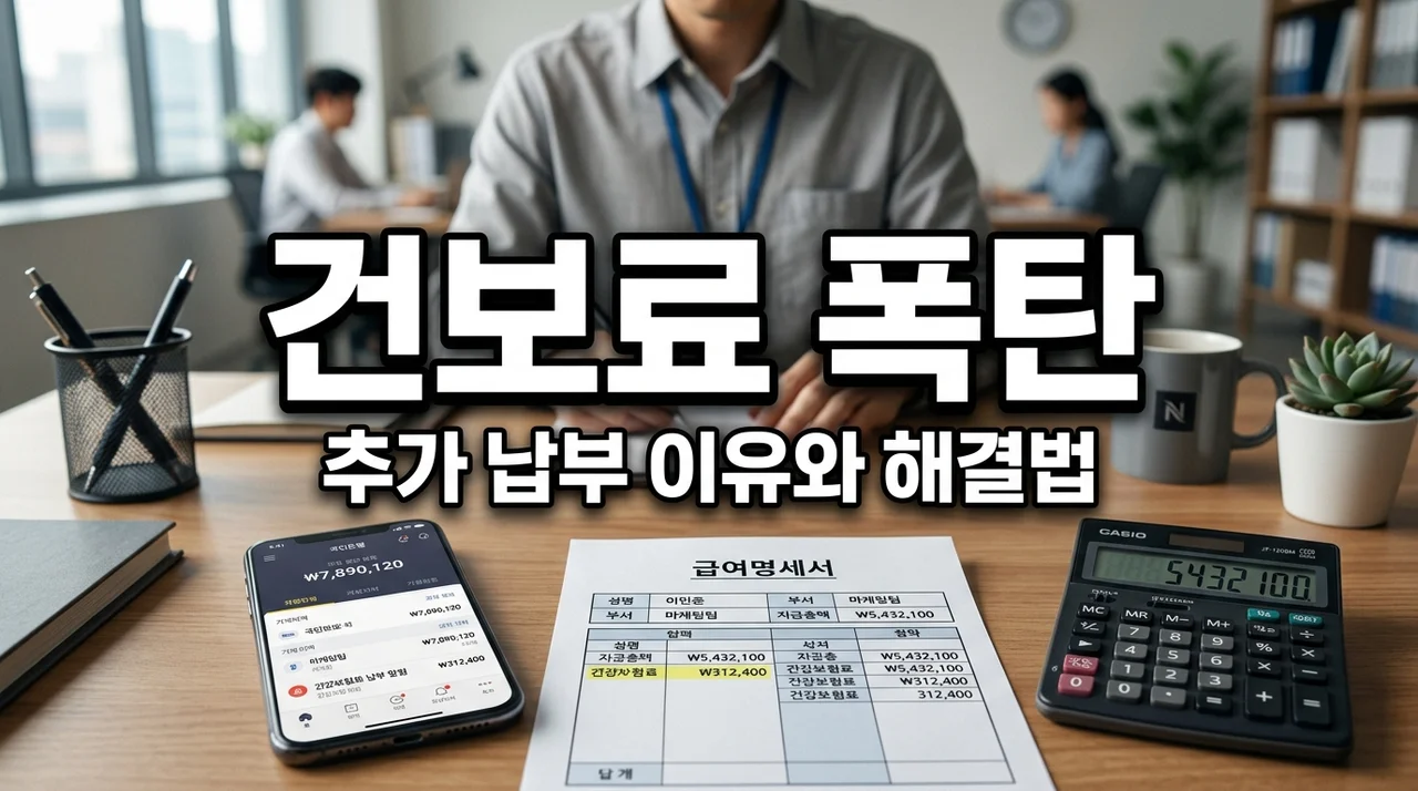 건보료 20만원 추가 이유, 4월 건강보험료 정산 폭탄 해결법 정리