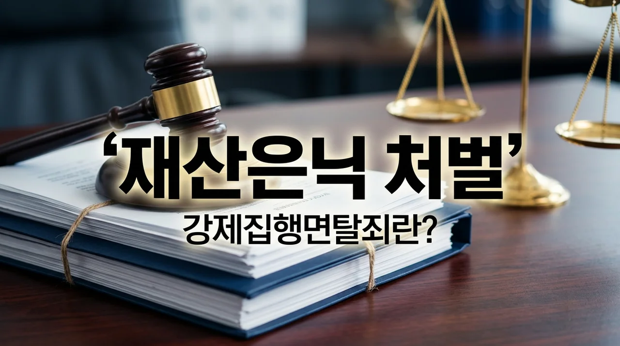 손흥민 전 에이전트 강제집행면탈 혐의란? 재산 은닉 뜻과 처벌 총정리