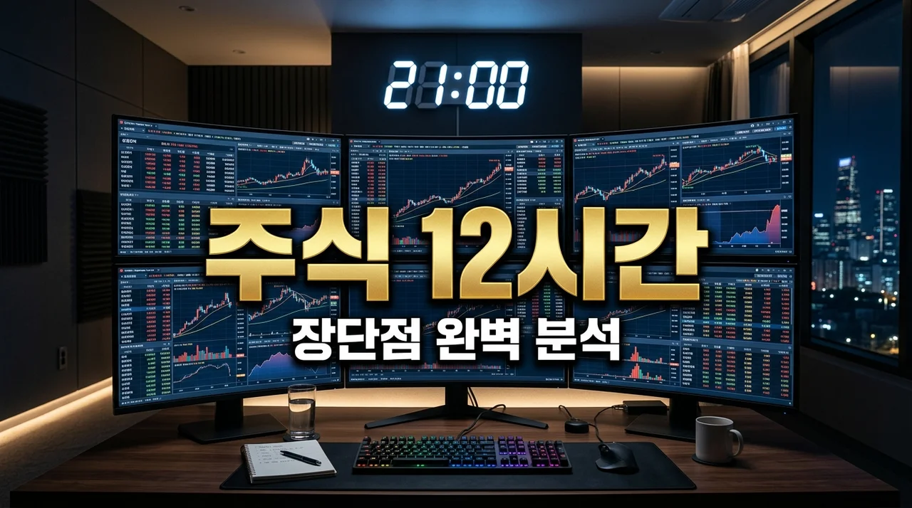 주식 거래시간 12시간 확대 장단점, 개미 투자자에게 득일까 실일까?