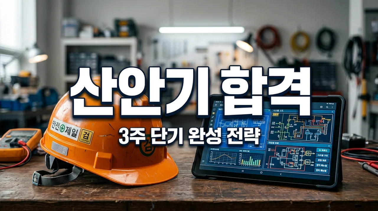2026 산업안전기사 단기 합격 방법 총정리: 직장인 3주 완성 전략