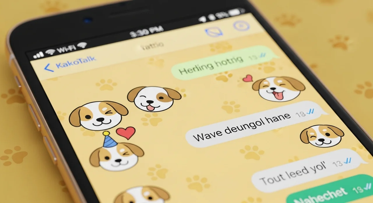 카톡 적용 및 저작권 주의사항