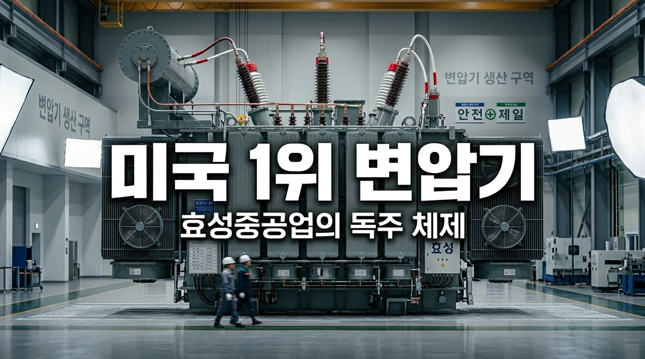 효성중공업 미국 초고압변압기 시장 점유율 1위 비결과 주가 전망 분석