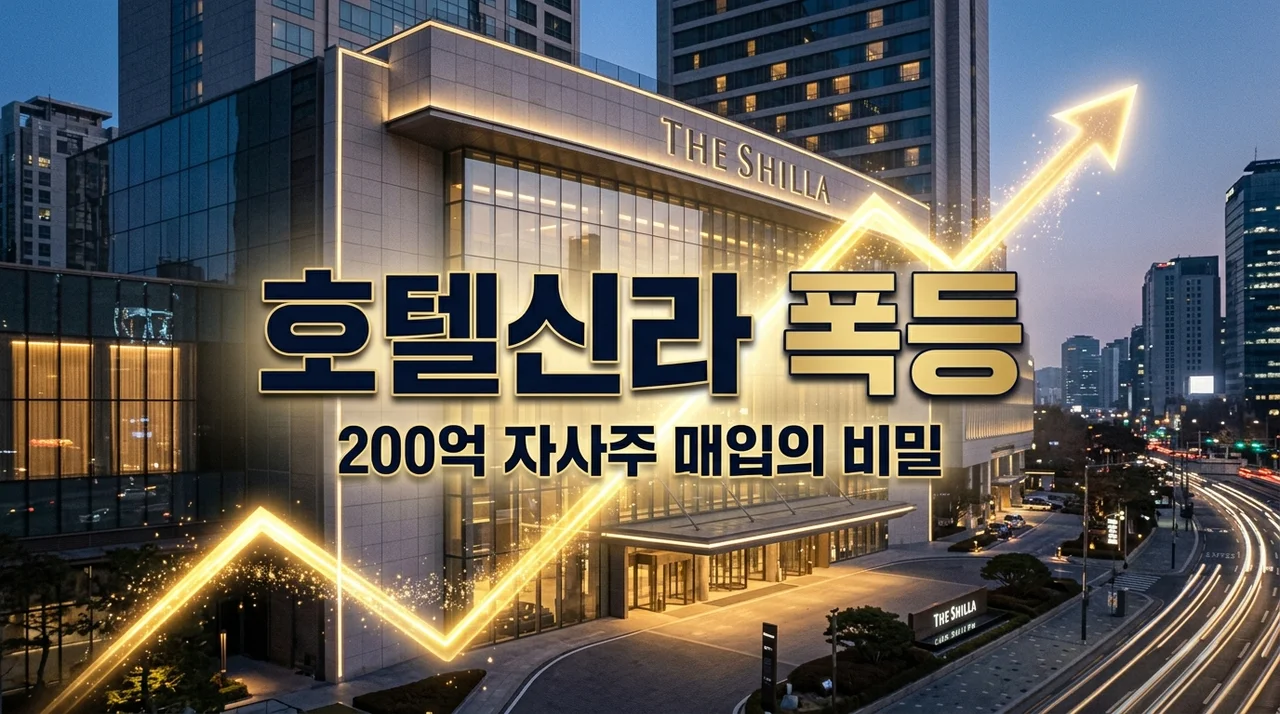 호텔신라 200억 자사주 매입 분석, 이부진의 승부수와 주가 전망