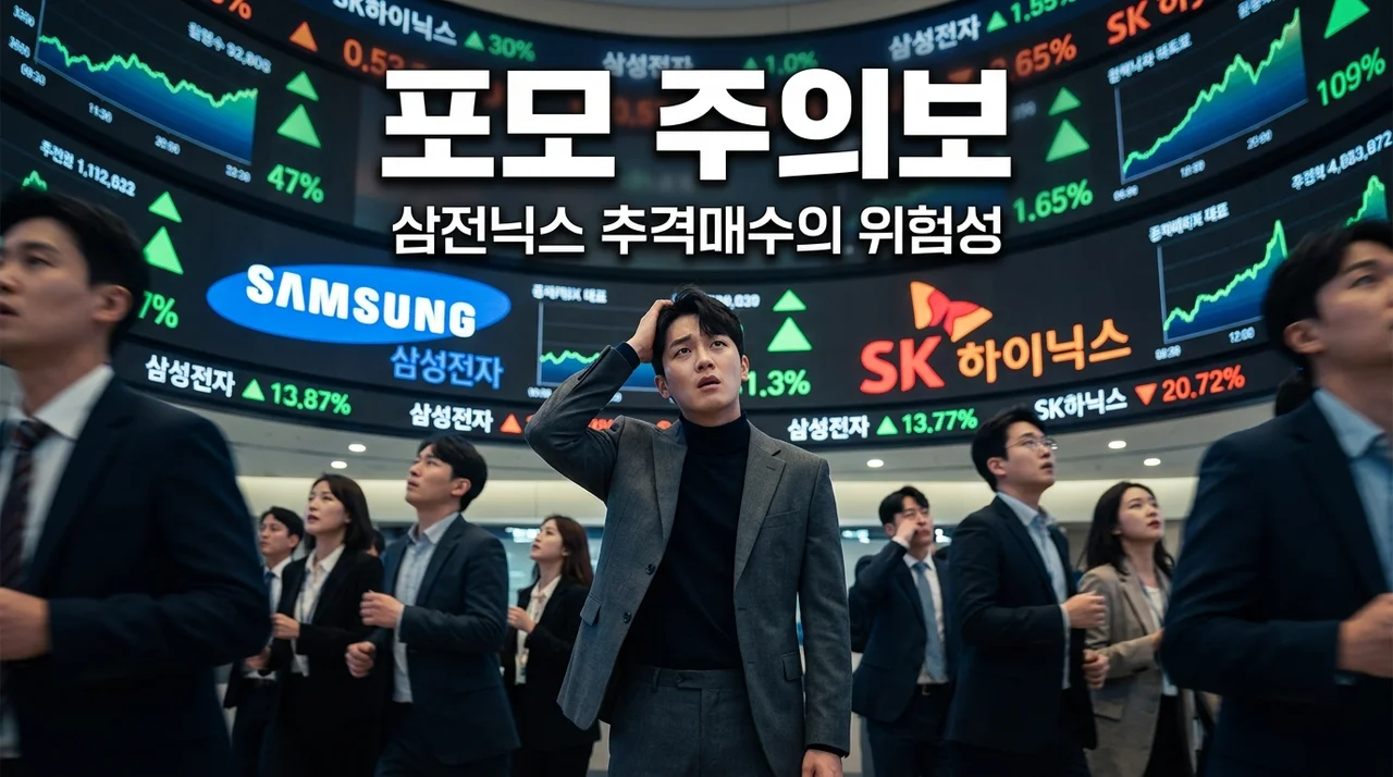 삼전닉스 FOMO 투자 위험성, 나만 뒤처질까 봐 사는 게 위험한 이유