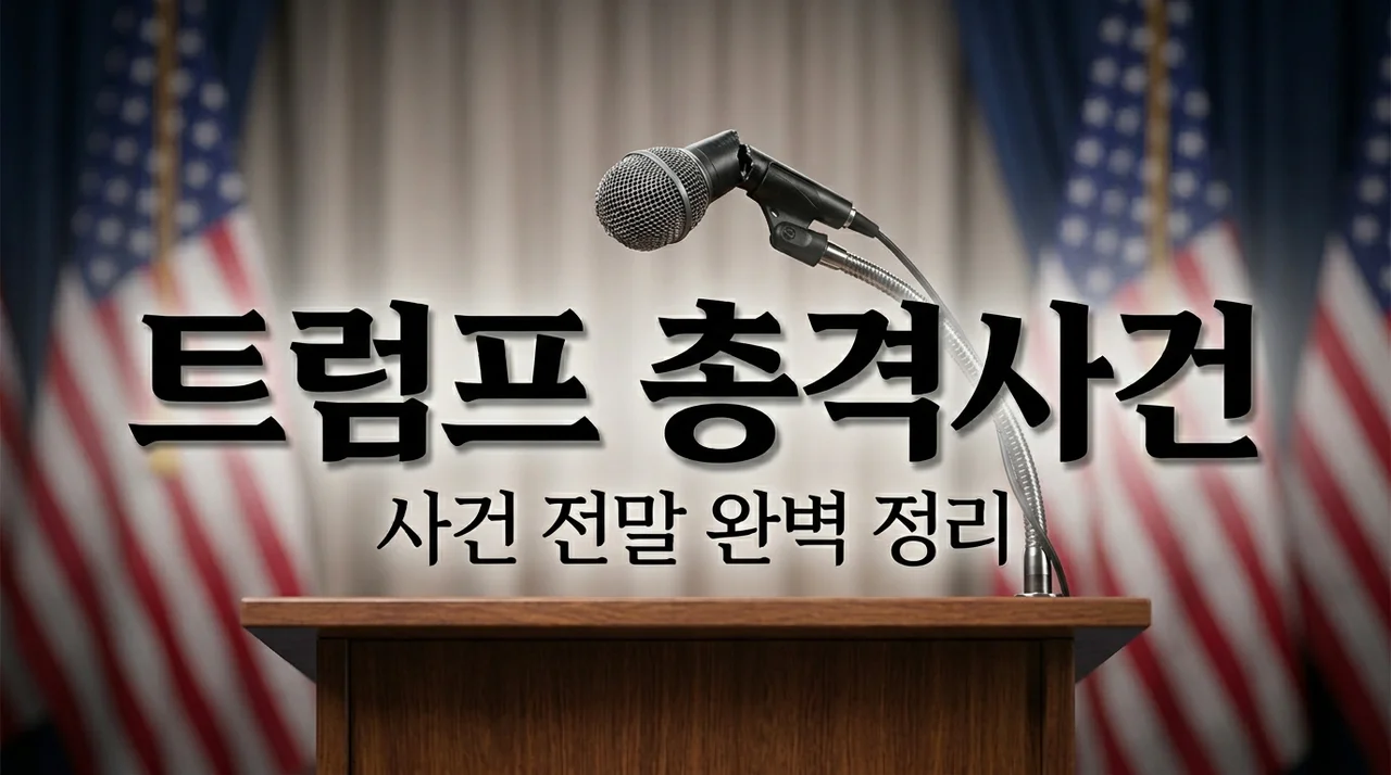 트럼프 총격사건 총정리: 범인 신상부터 사건 전말까지 핵심 요약