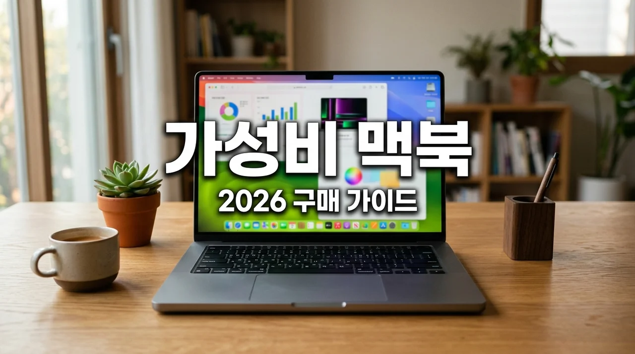 가성비 맥북 총정리! 맥북 네오 vs 에어 가격 성능 완벽 비교 (2026)