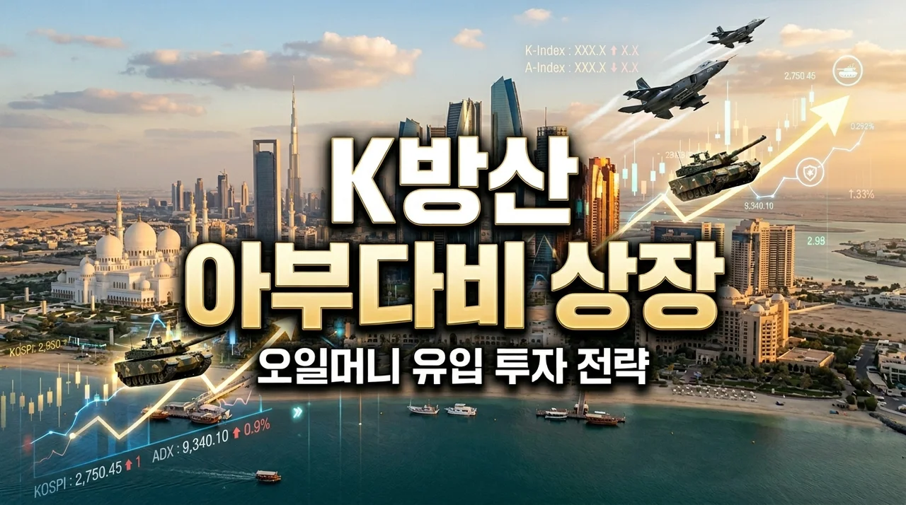 UAE 아부다비 K방산 ETF 상장, 중동 오일머니 유입과 투자 포인트 총정리