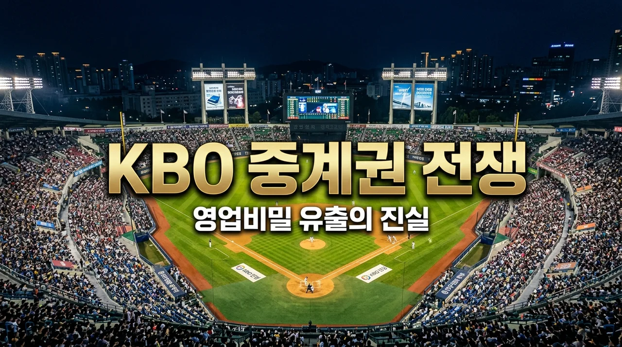KBO 중계권 입찰 경쟁과 영업비밀 유출 사건 전말: 야구 팬이 꼭 알아야 할 이슈