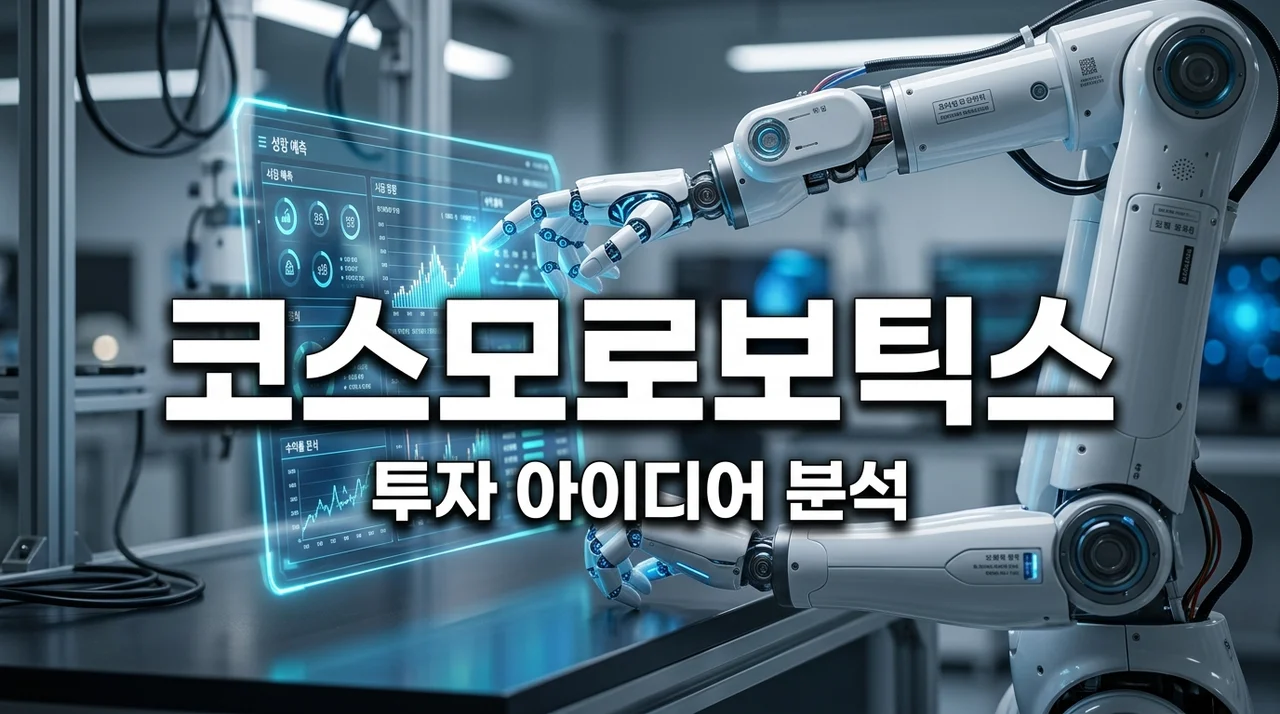 코스모로보틱스 투자 아이디어 분석: 공모주 청약 전 꼭 알아야 할 핵심 포인트