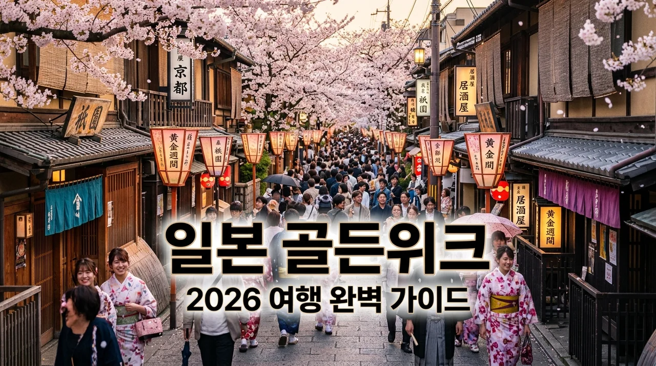 일본 골든위크 2026 기간 총정리: 여행 가도 될까? 생존 꿀팁까지