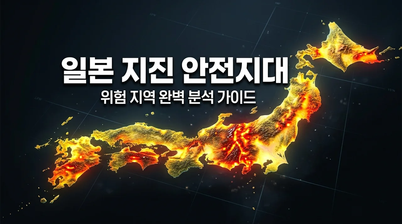 일본 지진 위험 지역 분석: 여행 전 꼭 확인해야 할 안전 지도와 대처법