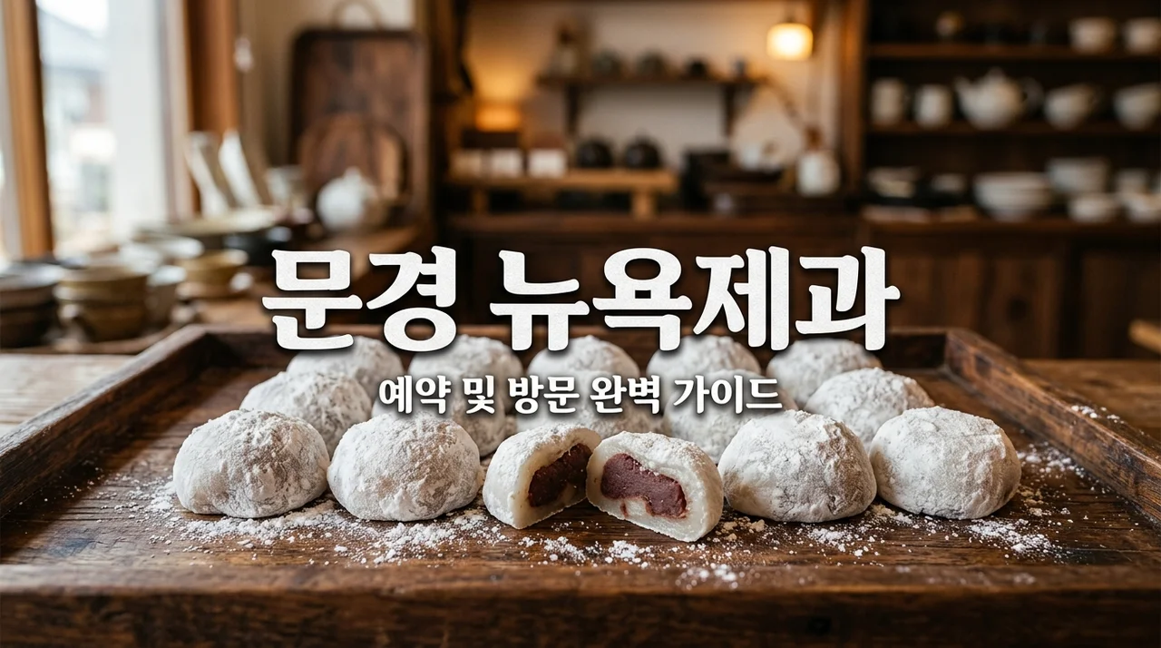 문경 뉴욕제과 예약 방법 총정리: 전현무계획 찹쌀떡 맛집 완벽 가이드