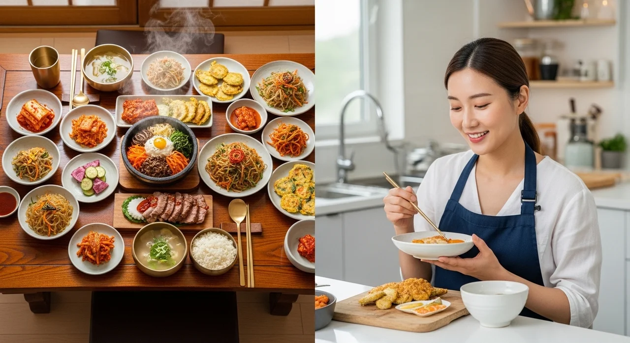 점심 메뉴 고민 해결! 쌀밥 정식 vs 감성 카페