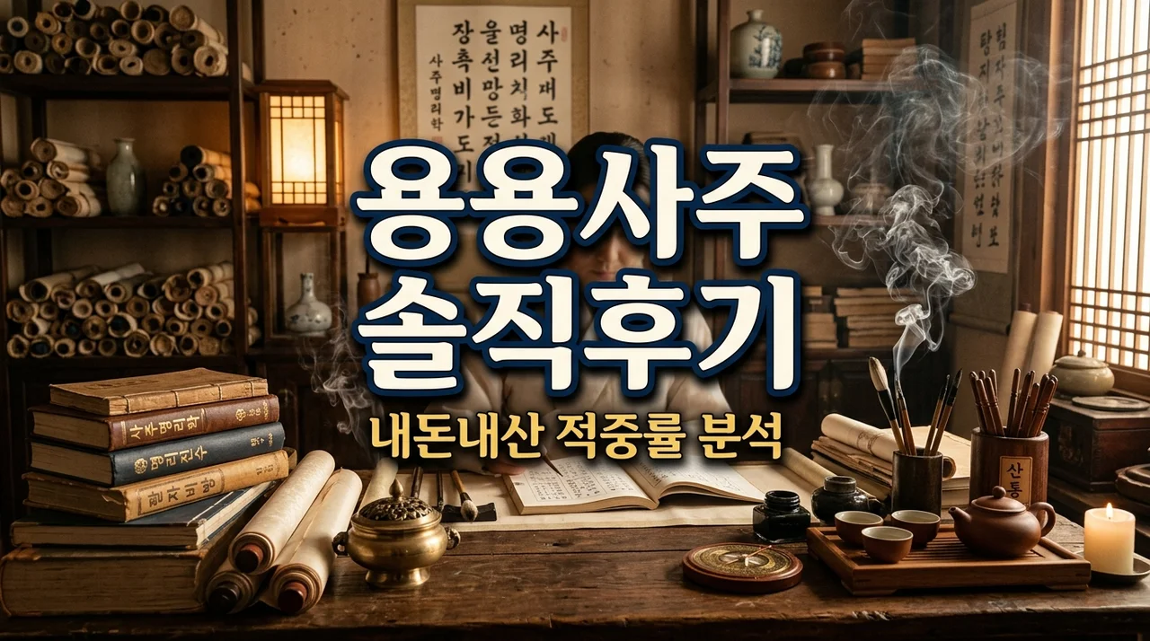 용용사주 후기 내돈내산 솔직 분석: 임신·궁합·예약 꿀팁 총정리
