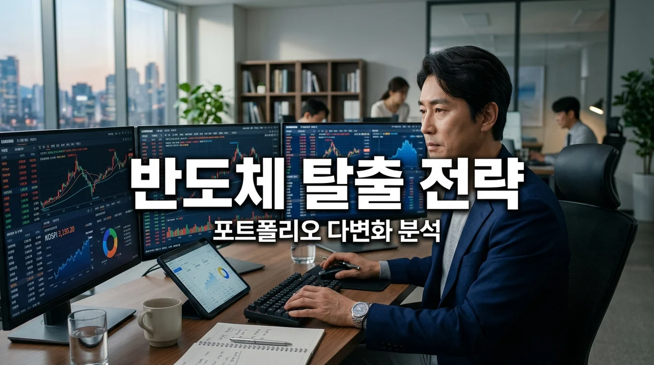 반도체주 쏠림 해소 전략: 포트폴리오 다변화를 위한 유망 섹터 3가지 분석