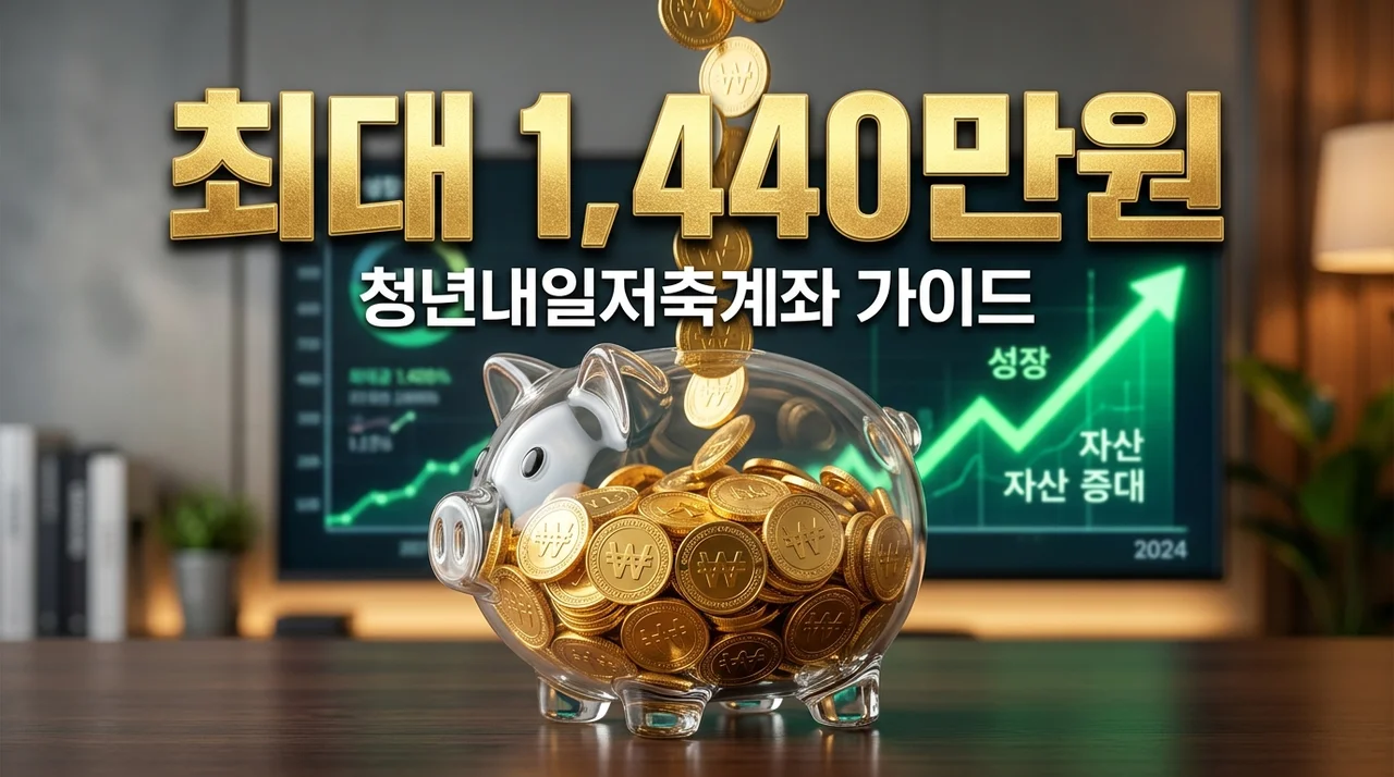 2026년 청년내일저축계좌 신청방법 및 자격조건: 최대 1,440만원 받는 법