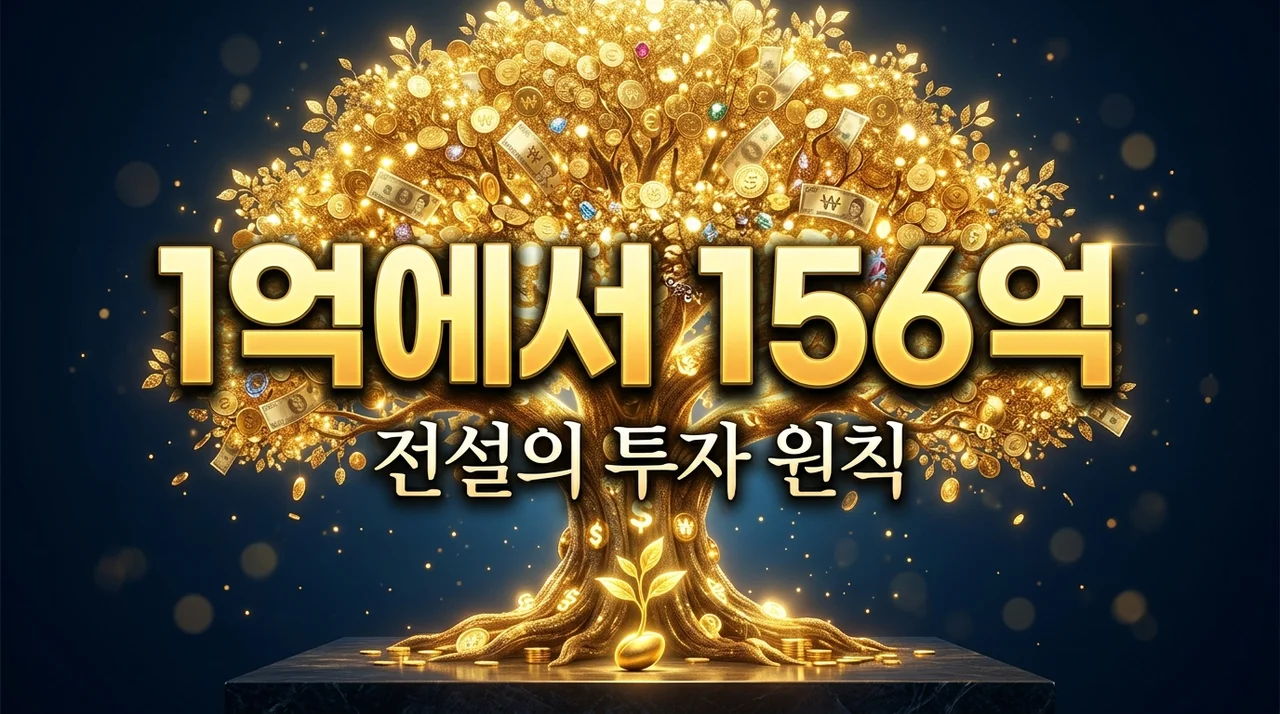 1억으로 156억 만든 전설의 투자원칙: 주식 고수의 '보는 눈' 기르는 법