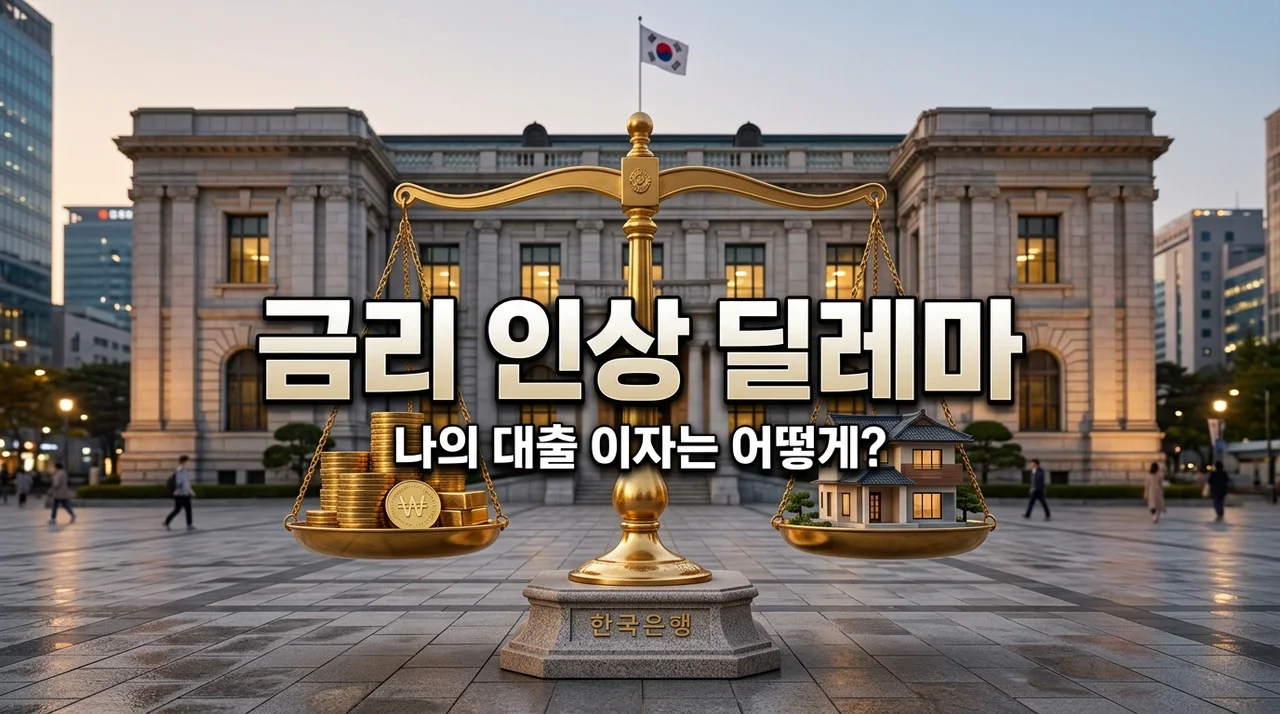한국은행 금리 인상 고민, 기준금리 전망과 내 대출 이자 대처법