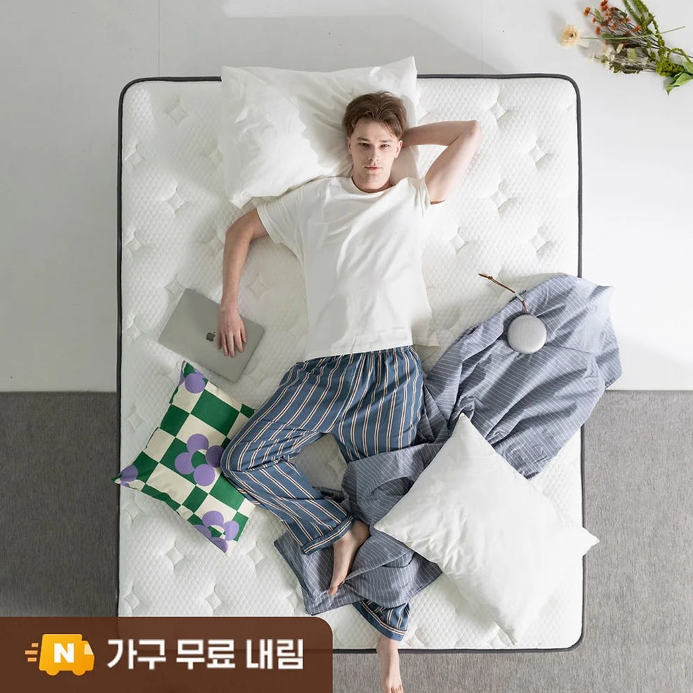 (NEW시그니처) 더매직 허리 환자가 만든 포켓스프링 침대 바닥 매트리스 28cm, Q(퀸), 하드 상세 이미지 4