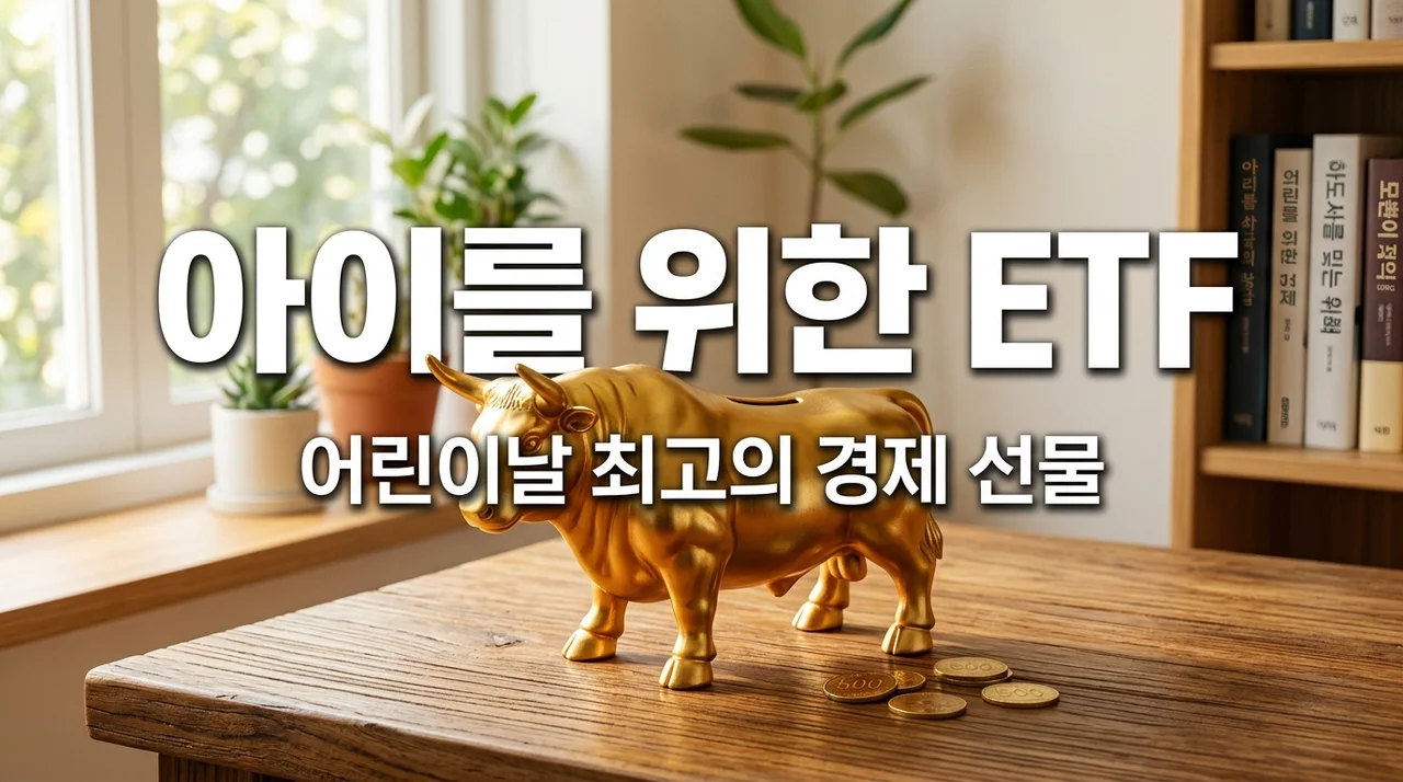 어린이날 선물 ETF 추천 3선 | 자녀 경제 독립을 위한 주식 계좌 개설법