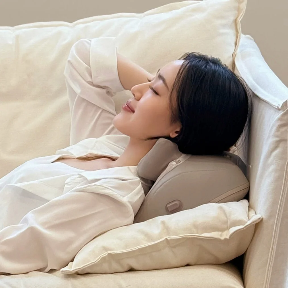 빌라르 목 어깨 베개 마사지기 승모근 안마기 상세 이미지 7