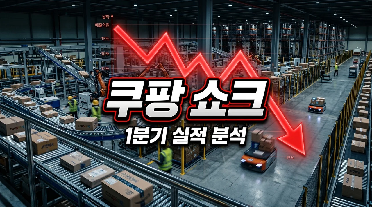 쿠팡 1분기 어닝쇼크 원인 분석, 3500억 적자와 1.7조 보상금의 진실은?