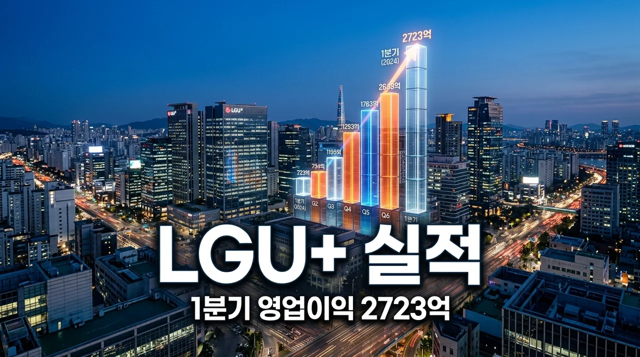 LGU+ 1Q 영업이익 2723억 달성! 실적 분석과 향후 주가 전망