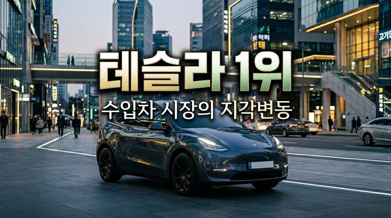 테슬라 수입차 1위 등극! BMW 벤츠 제친 비결과 시장 분석
