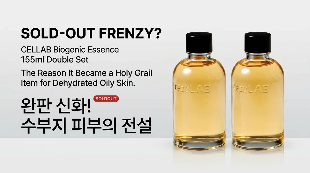 품절 대란? 세포랩 바이오제닉 에센스 155ml 더블 세트, 수부지 인생템 등극 이유
