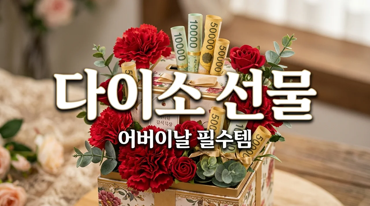 다이소 어버이날 선물 필수템 7가지! 퀄리티 높이는 가성비 꿀팁