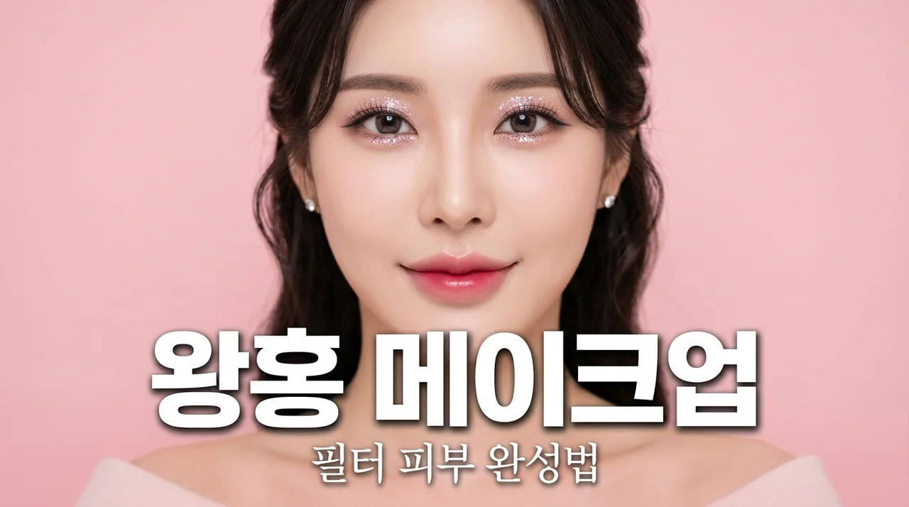 왕홍 메이크업 특징 및 제품 총정리: 인형 같은 필터 피부 완성법
