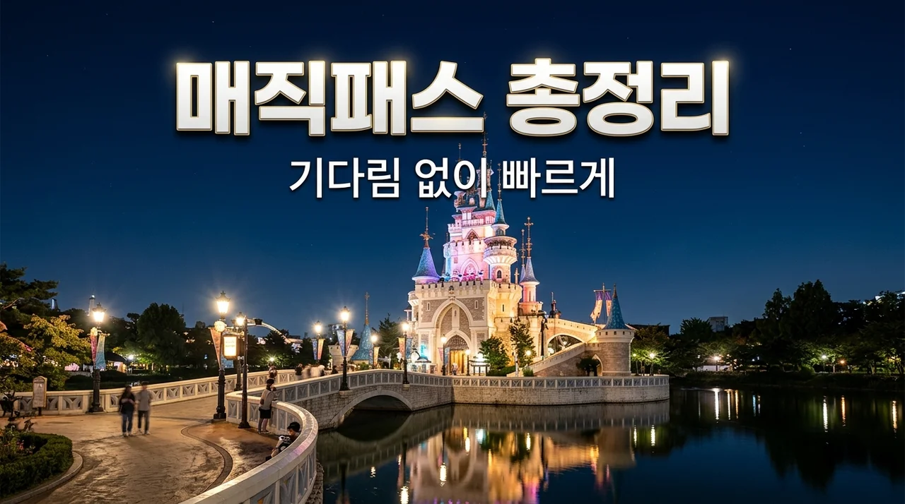 롯데월드 매직패스 프리미엄 구매방법 및 가격 사용법 2026 총정리
