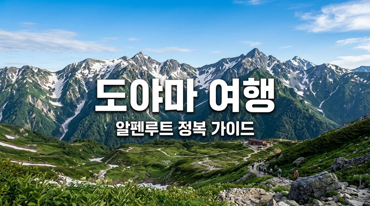 도야마 여행 총정리 | 알펜루트 코스·맛집·경비 완벽 가이드