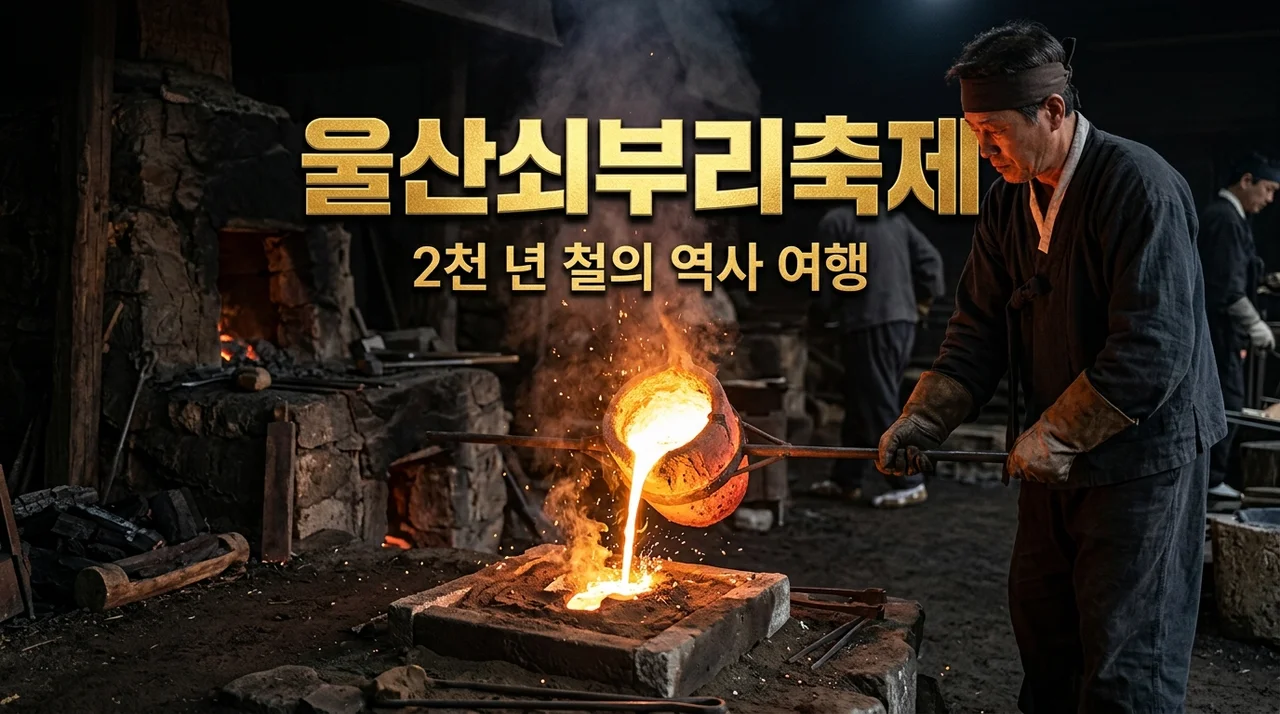 2026 울산쇠부리축제 총정리: 일정, 주차, 무료 체험 및 공연 꿀팁