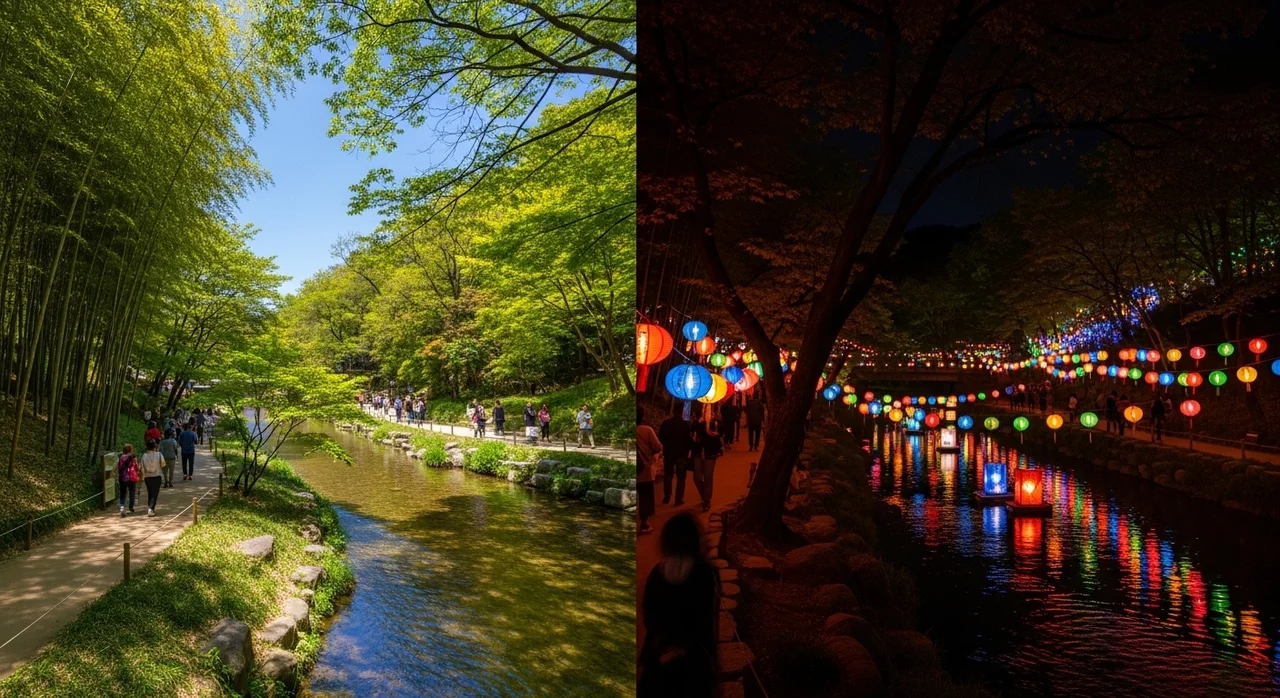 낮 vs 밤, 언제 방문하는 게 좋을까요?