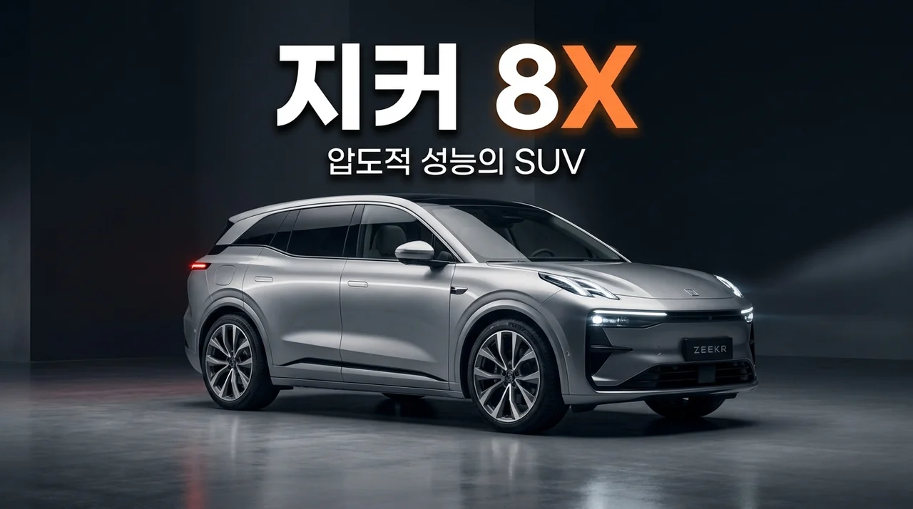 지커 8X 총정리: 1400마력 괴물 SUV 스펙, 예상 가격 및 국내 출시일